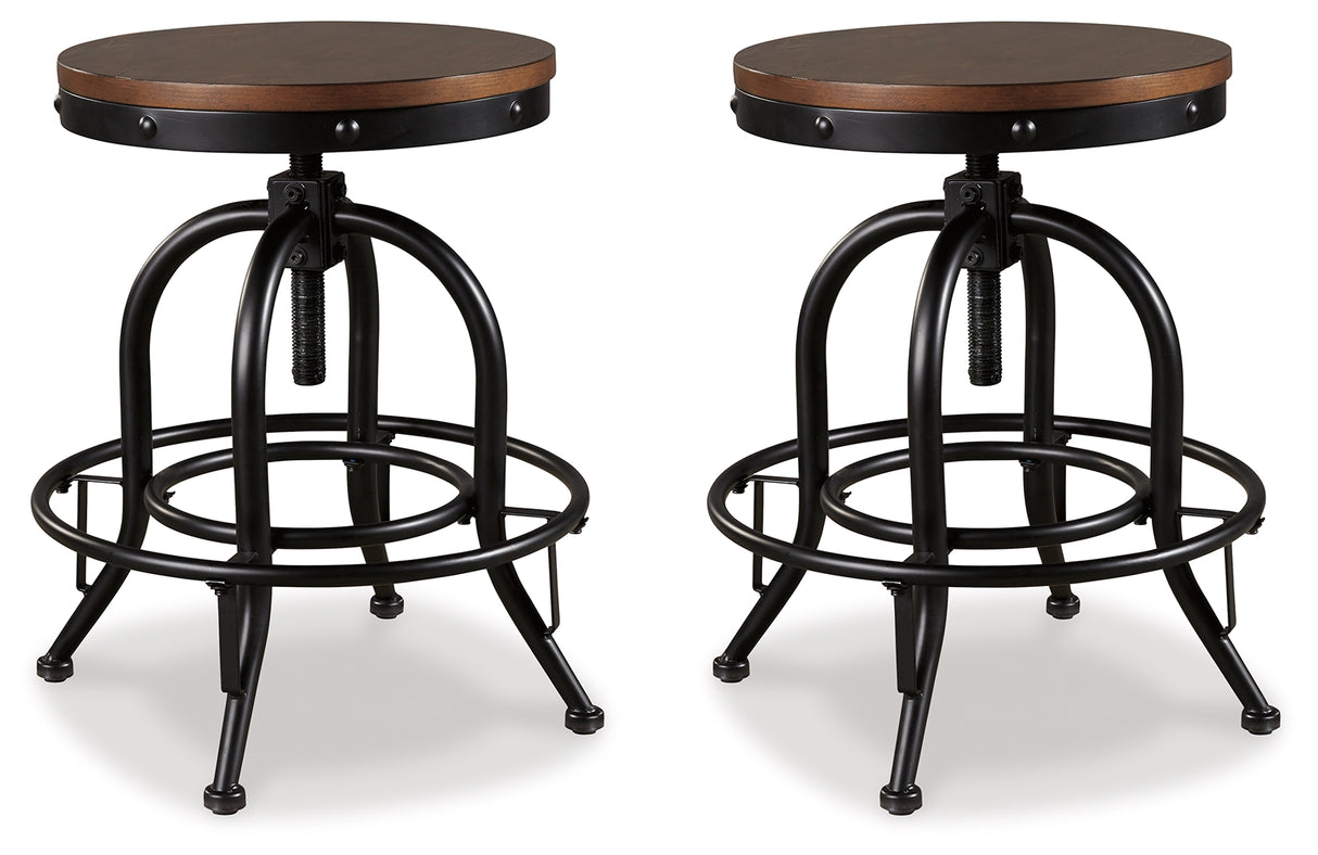 Valebeck Counter Height Bar Stool (Set of 2)