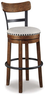 Valebeck Brown Bar Height Bar Stool