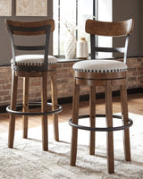 Valebeck Brown Bar Height Bar Stool