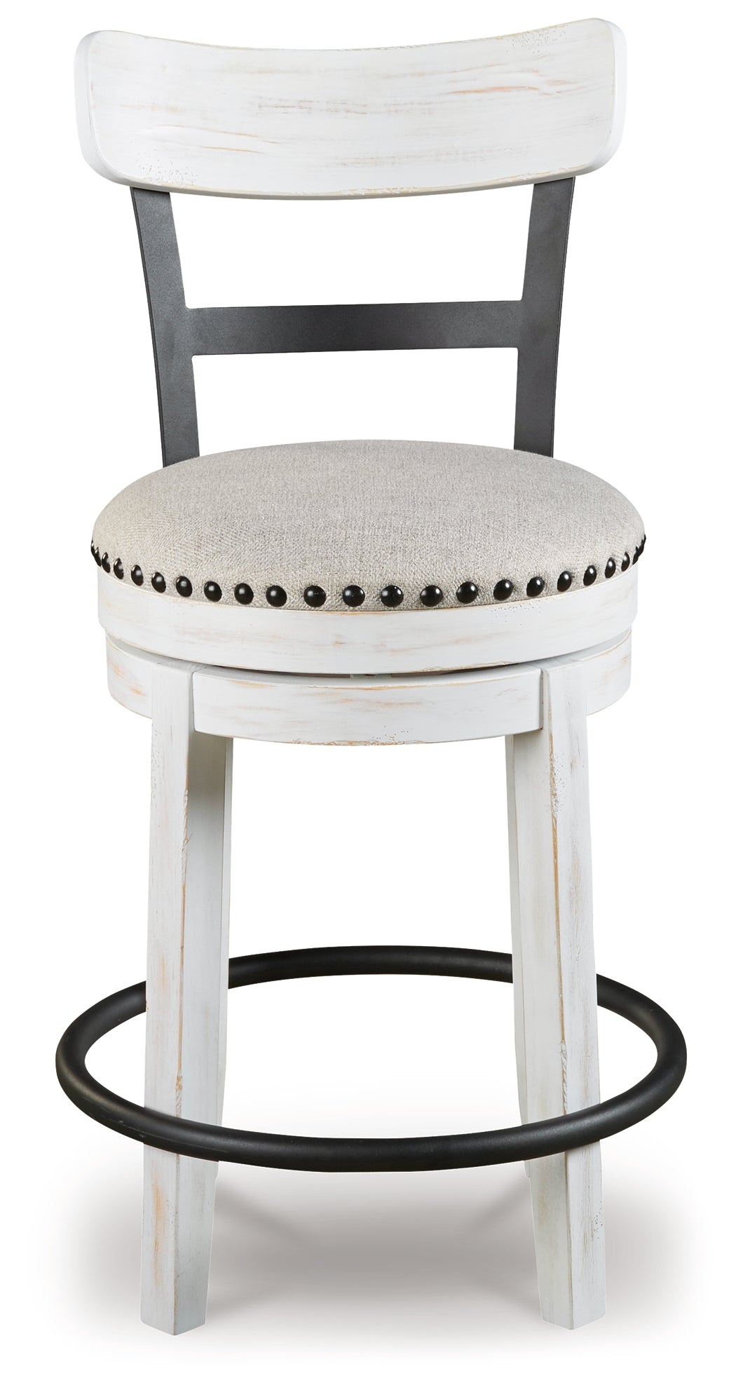 Valebeck White Counter Height Bar Stool