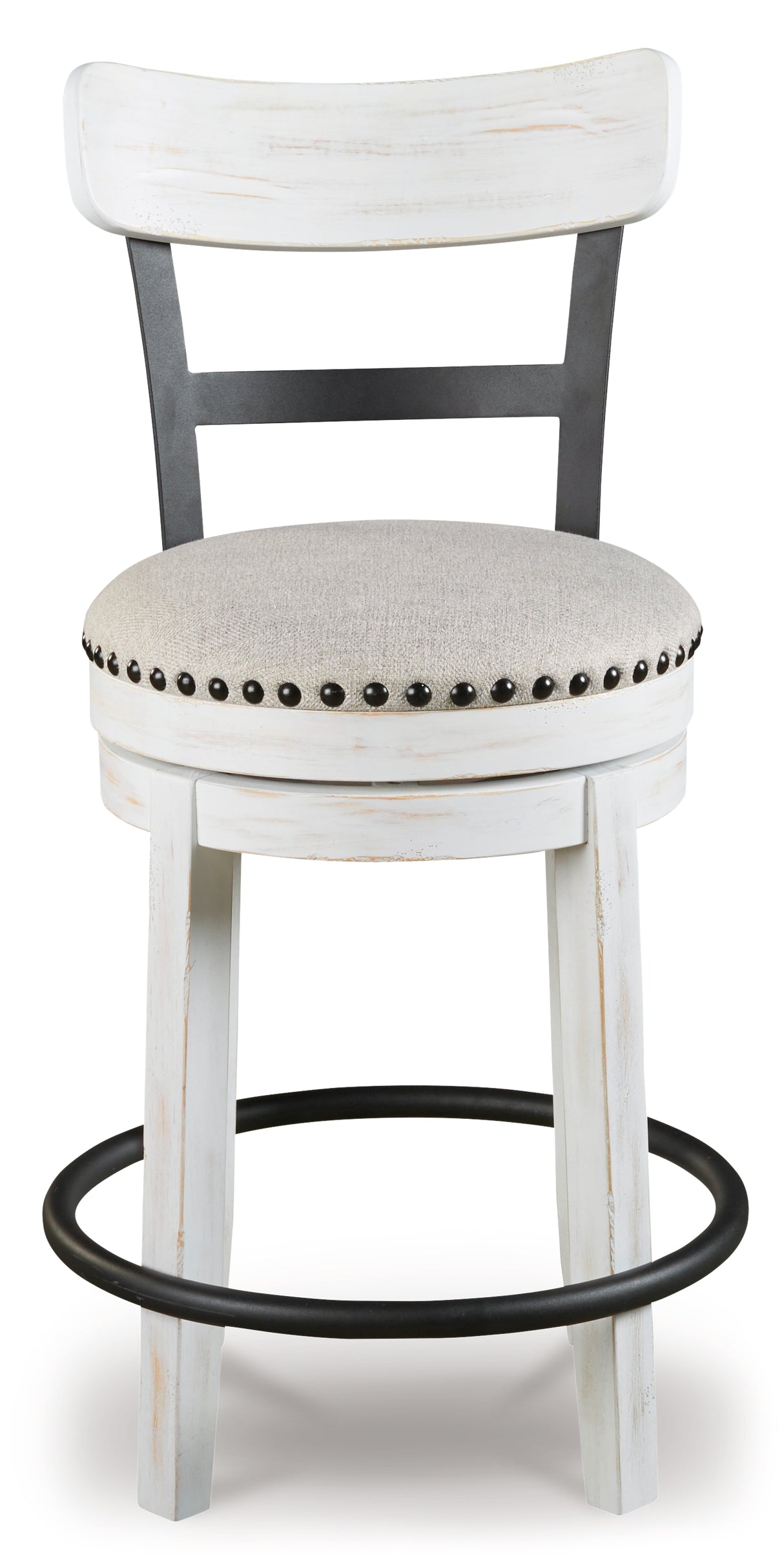 Valebeck White Counter Height Bar Stool