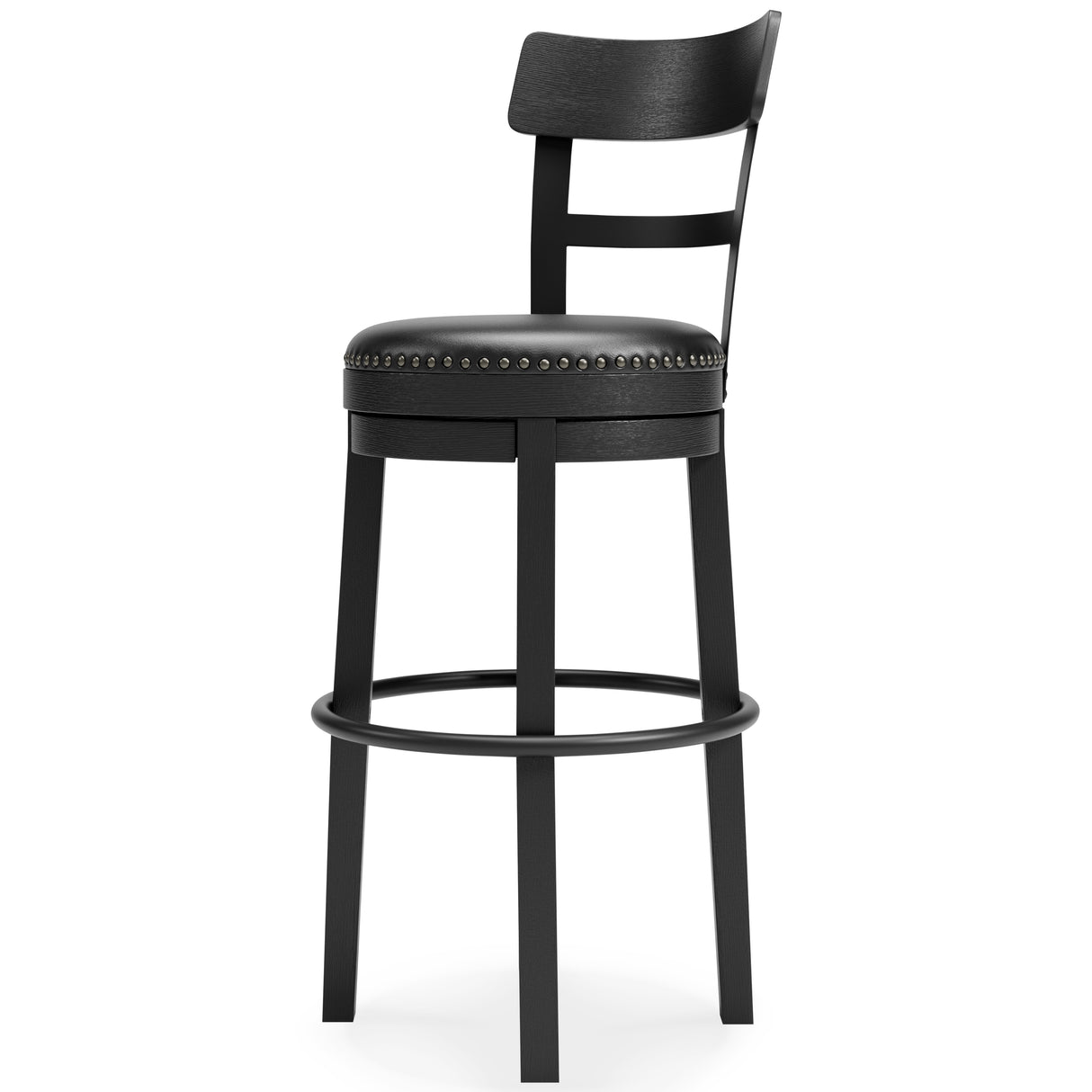 Valebeck Black Bar Height Bar Stool