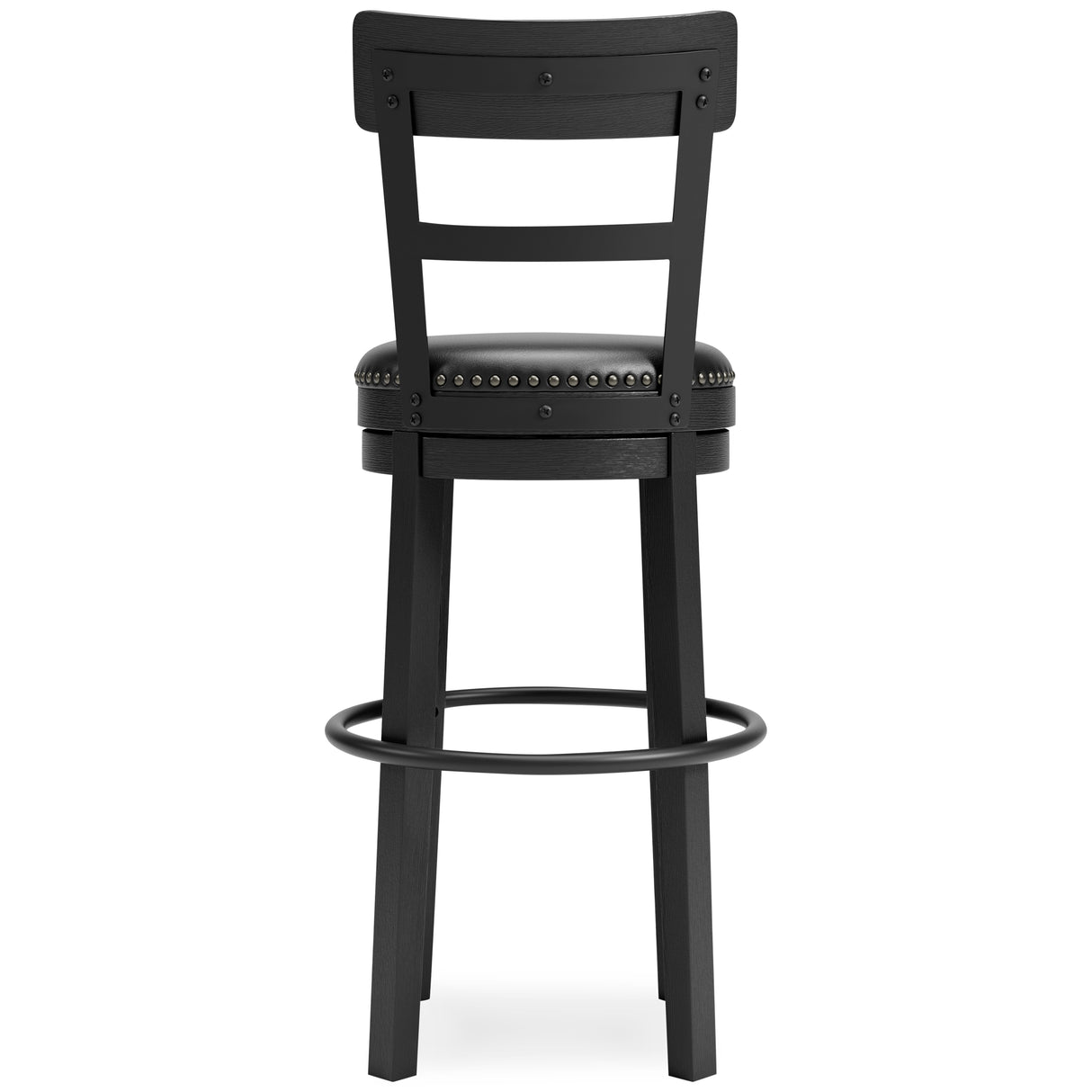 Valebeck Black Bar Height Bar Stool