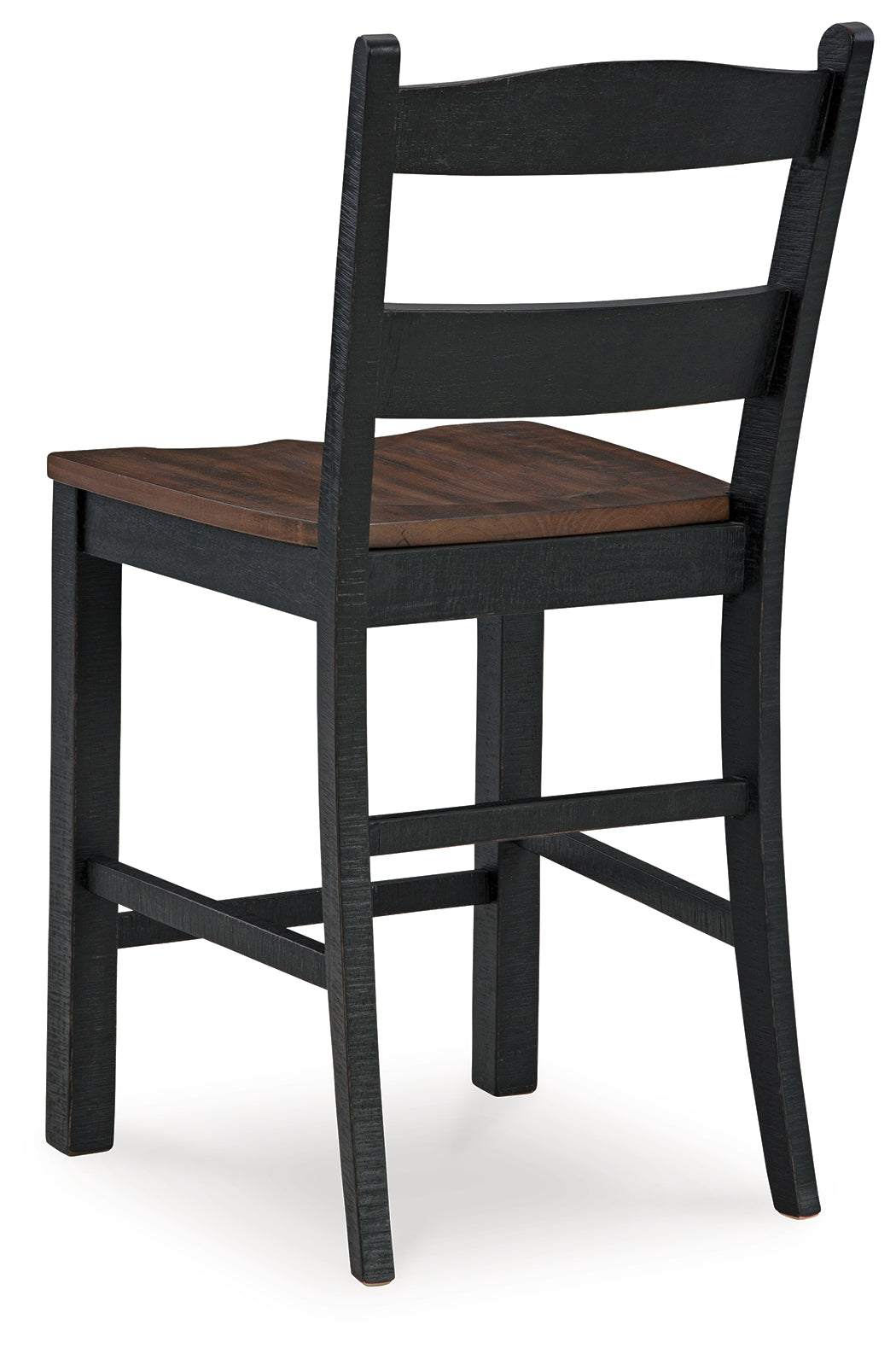 Valebeck Black/Brown Counter Height Barstool