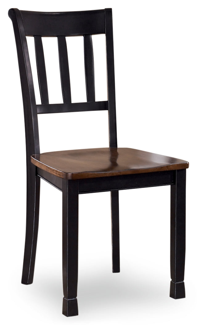 Owingsville Black/Brown Dining Chair