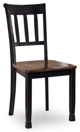 Owingsville Black/Brown Dining Chair