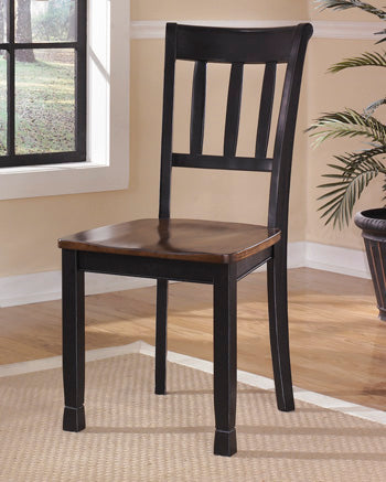 Owingsville Black/Brown Dining Chair