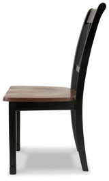 Owingsville Black/Brown Dining Chair