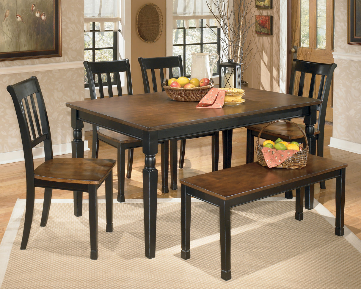 Owingsville Black/Brown Dining Chair