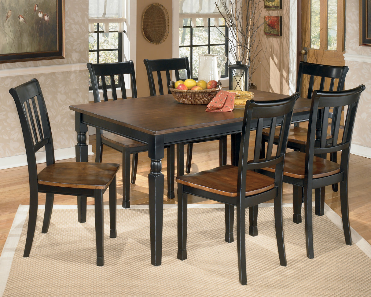 Owingsville Black/Brown Dining Chair