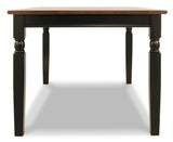 Owingsville Black/Brown Dining Table