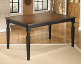 Owingsville Black/Brown Dining Table