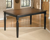 Owingsville Dining Table and 4 Chairs and Bench