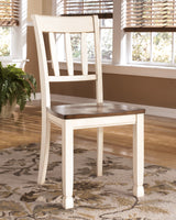 Whitesburg Brown/Cottage White Dining Chair