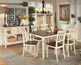 Whitesburg Brown/Cottage White Dining Chair