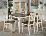 Whitesburg Brown/Cottage White Dining Chair