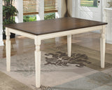 Whitesburg Brown/Cottage White Dining Table