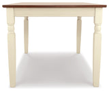 Whitesburg Dining Table, 4 Chairs, Bench and Server