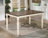 Whitesburg Brown/Cottage White Dining Table