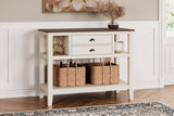 Whitesburg Brown/Cottage White Dining Server