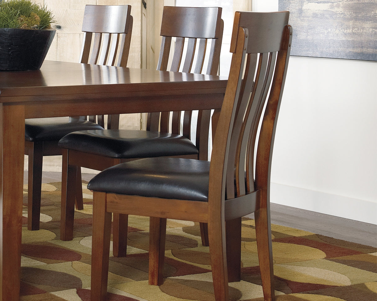 Ralene Dining Table and 6 Chairs and Bench