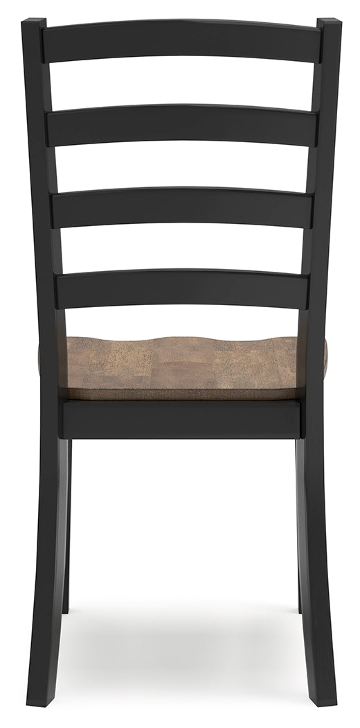 Wildenauer Brown/Black Dining Chair