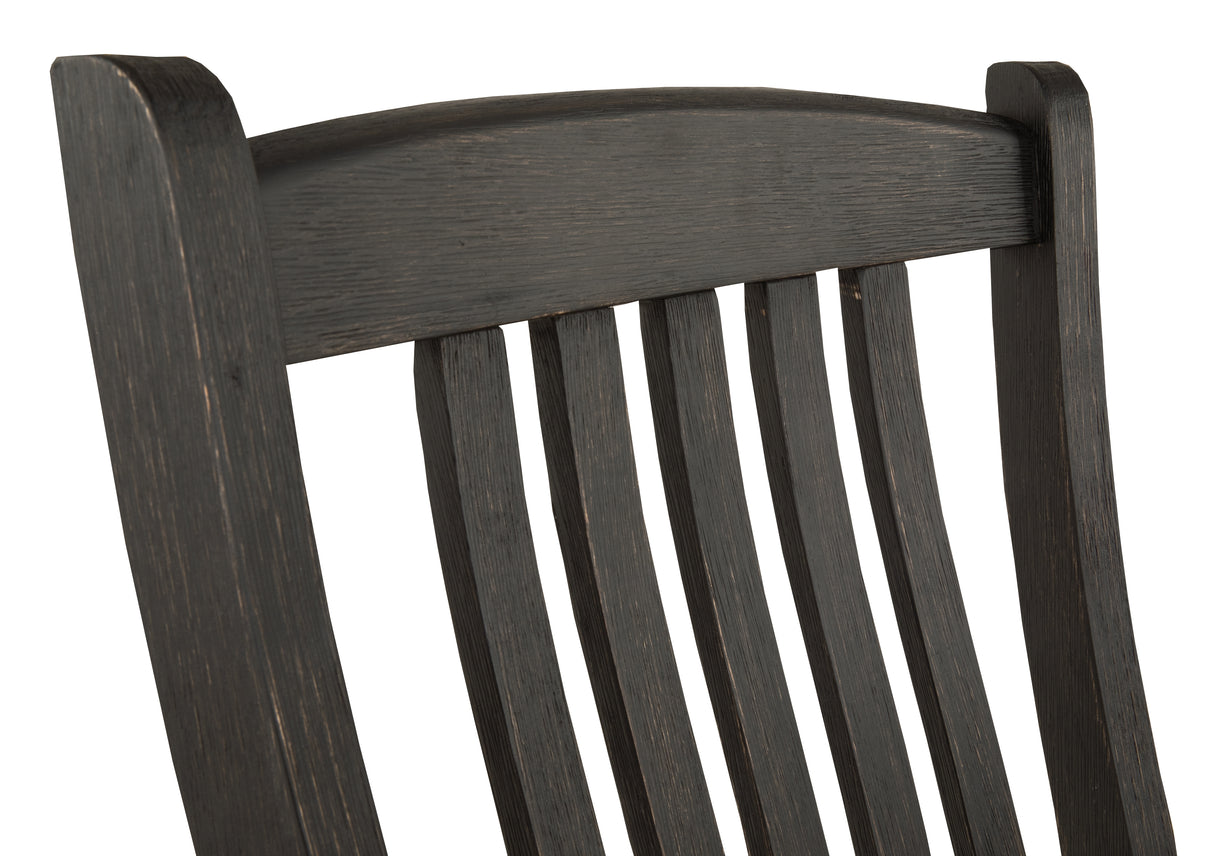 Tyler Black/Grayish Brown Creek Dining Chair