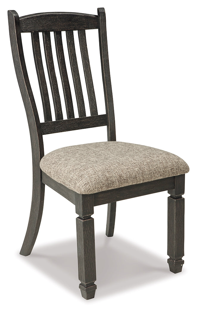 Tyler Black/Grayish Brown Creek Dining Chair