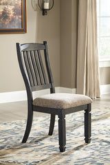 Tyler Black/Grayish Brown Creek Dining Chair