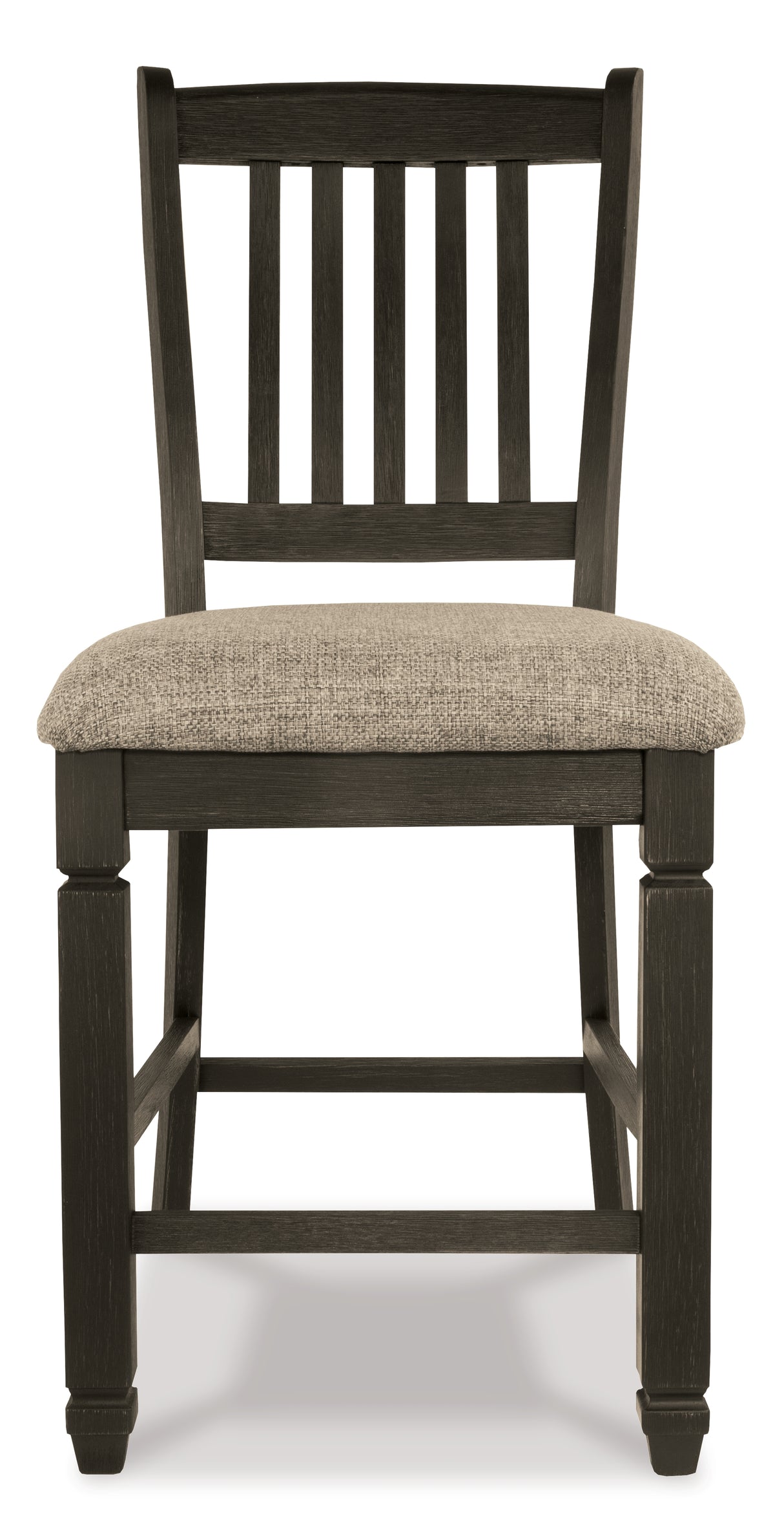 Tyler Black/Grayish Brown Creek Counter Height Bar Stool