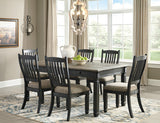 Tyler Black/Gray Creek Dining Table