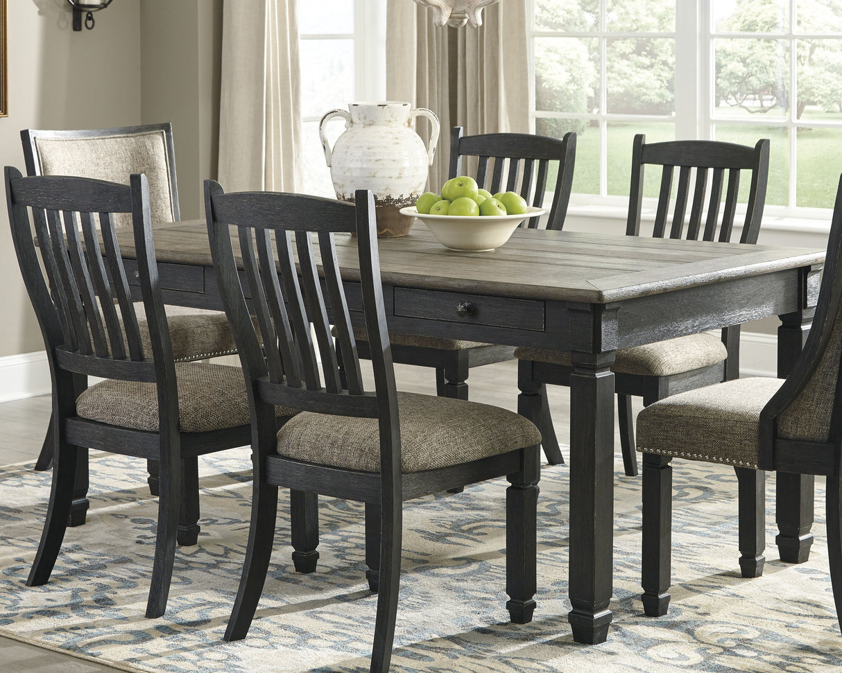 Tyler Black/Gray Creek Dining Table