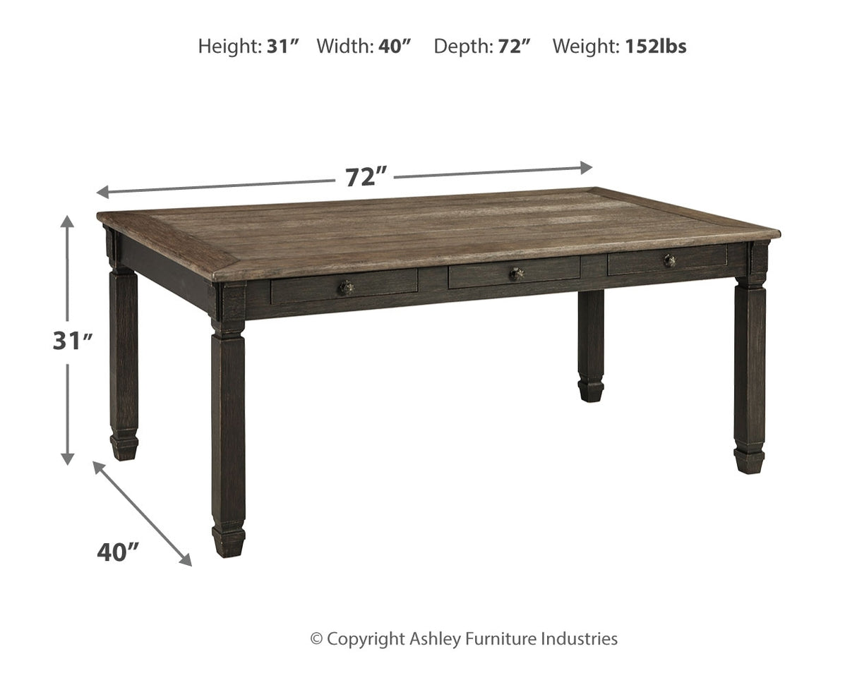 Tyler Black/Gray Creek Dining Table