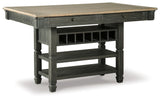 Tyler Black/Gray Creek Counter Height Dining Table