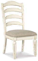 Realyn Chipped White Dining Chair