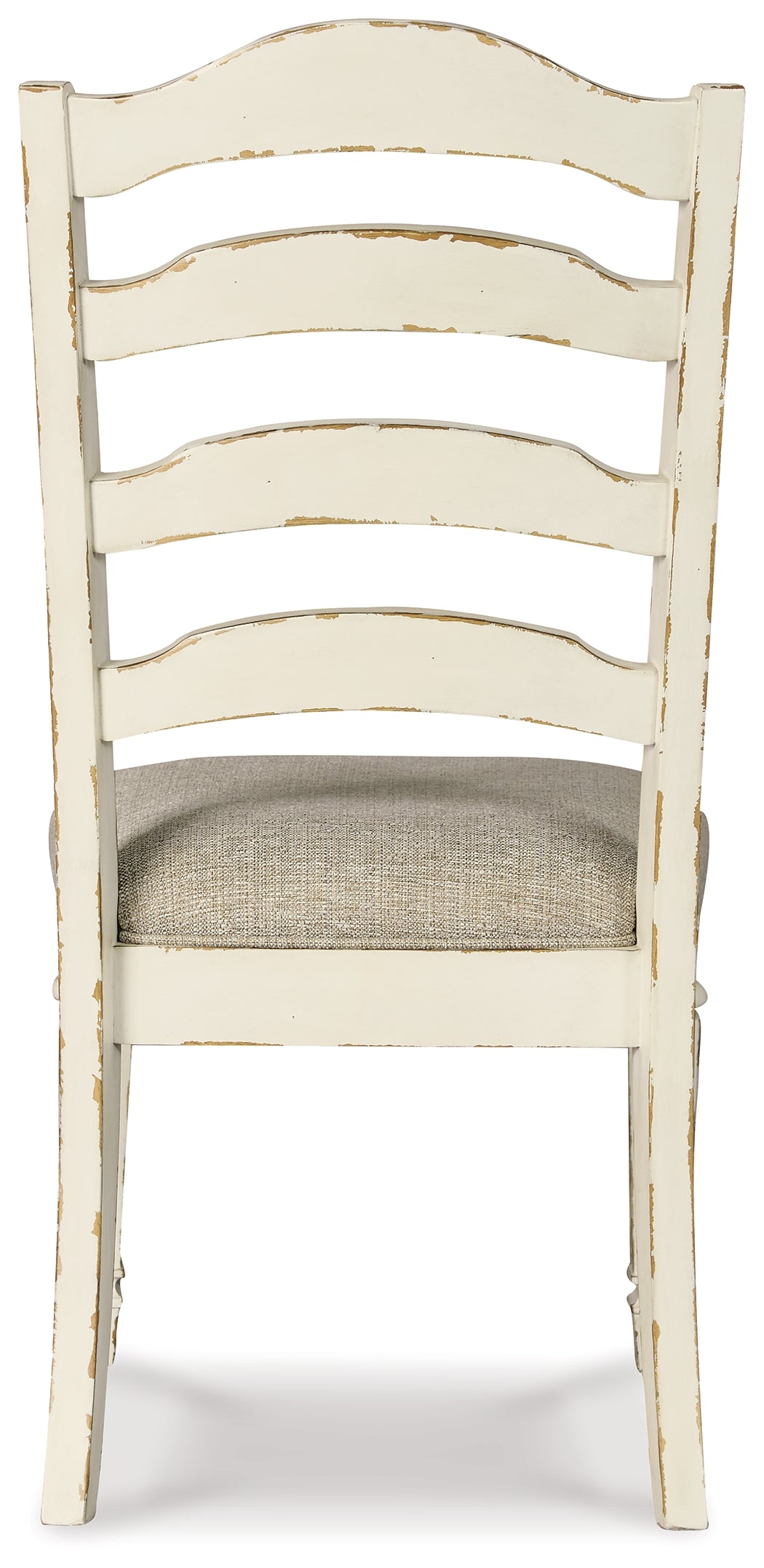 Realyn Chipped White Dining Chair