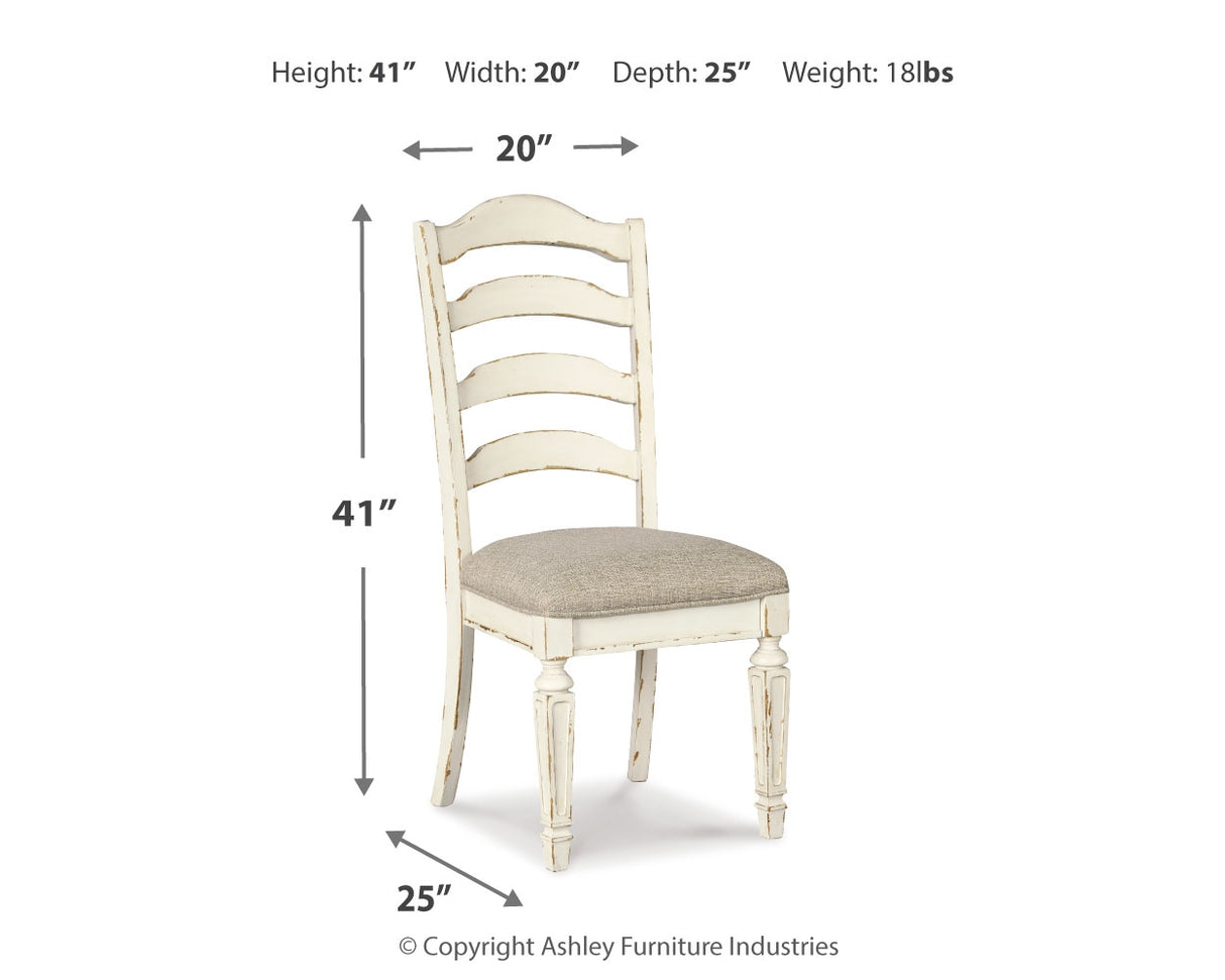 Realyn Dining Table with 8 Chairs