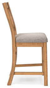 Havonplane Brown Counter Height Barstool