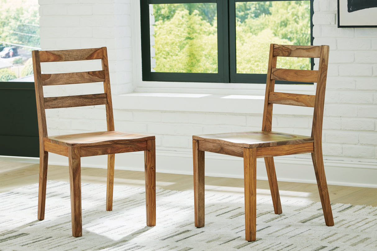 Elynstene Brown Dining Chair