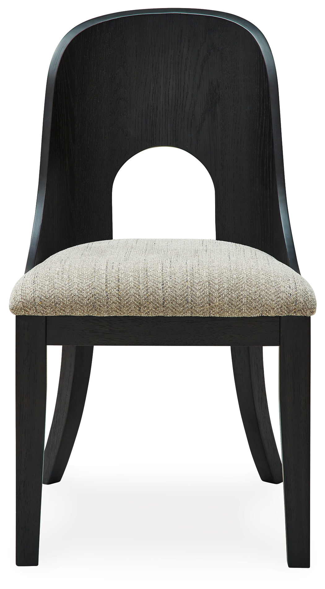 Roanhowe Black Dining Chair