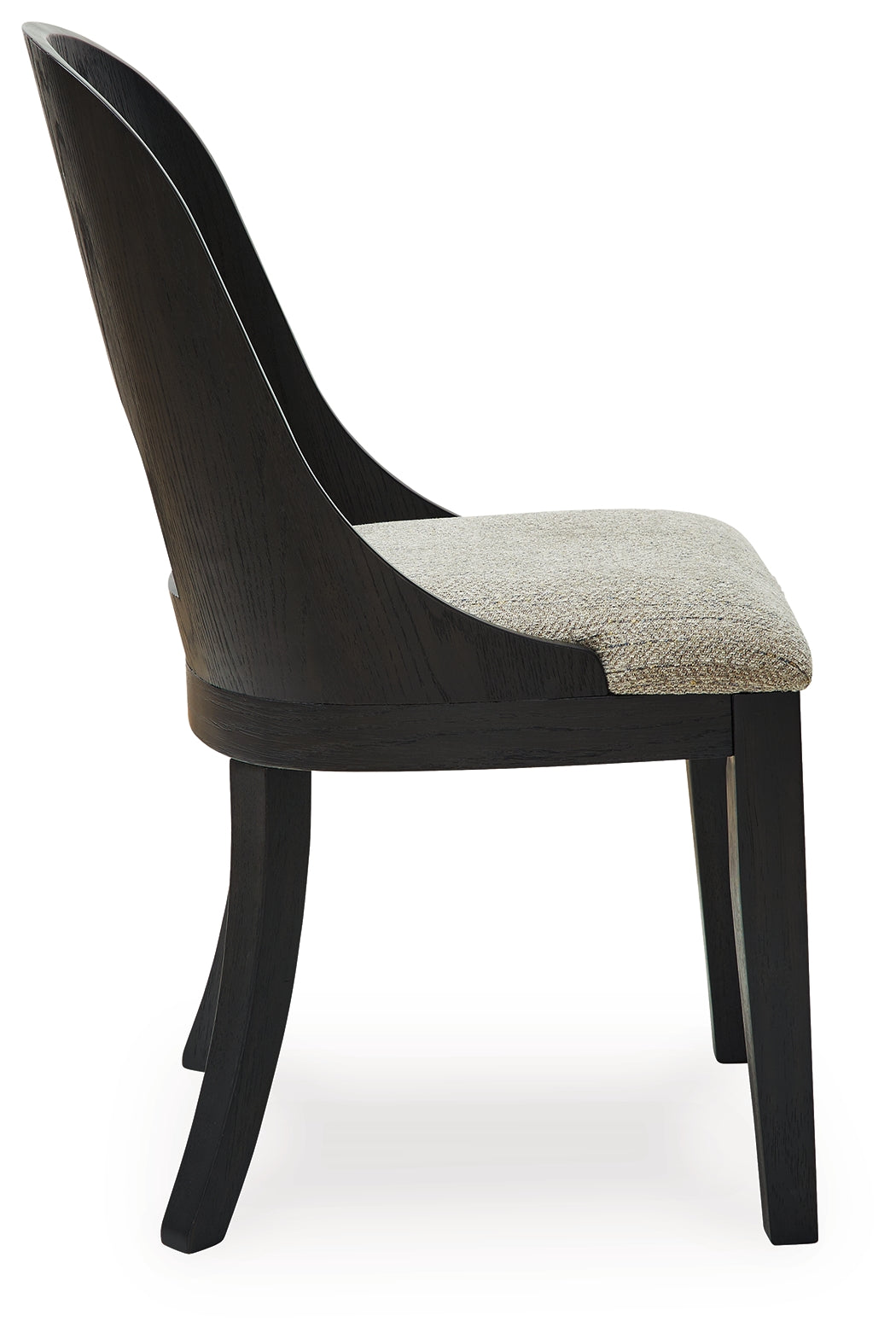 Roanhowe Black Dining Chair