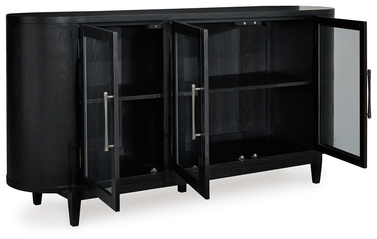 Roanhowe Black Dining Server