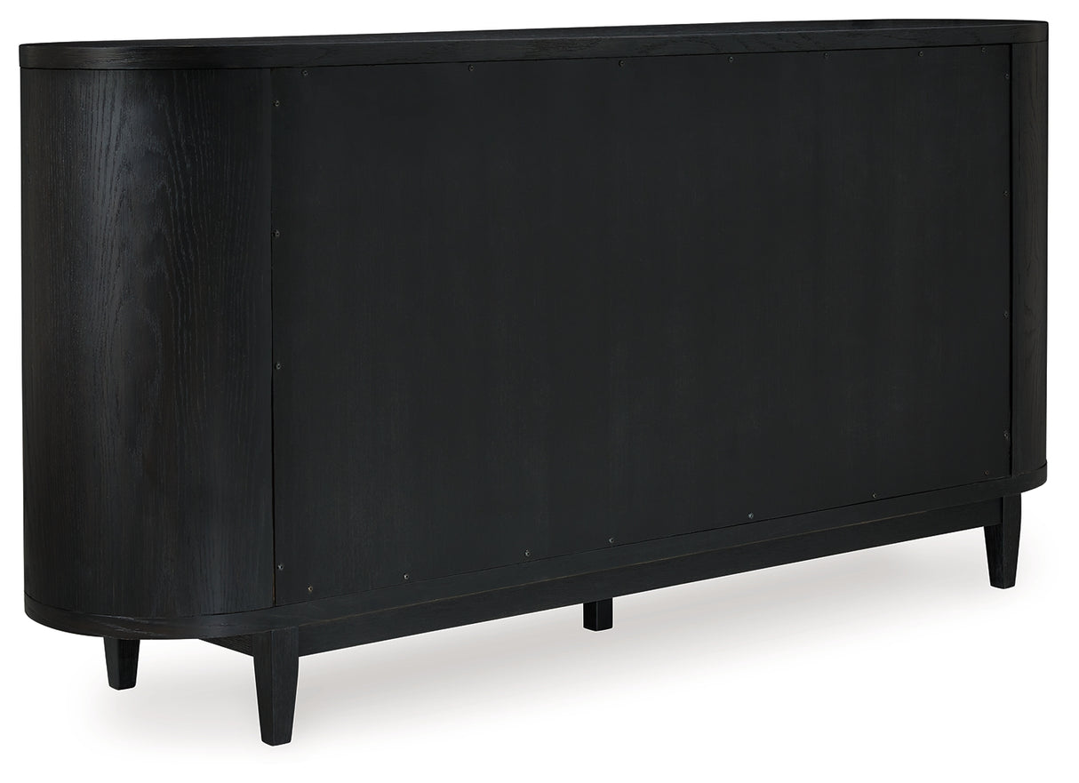 Roanhowe Black Dining Server