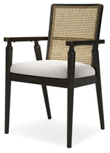 Galliden Black Dining Arm Chair