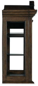 Maylee Dark Brown Dining Hutch