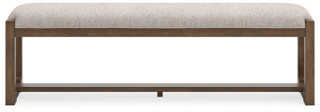 Cabalynn Oatmeal/Light Brown 63" Dining Bench