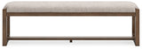 Cabalynn Oatmeal/Light Brown 63" Dining Bench