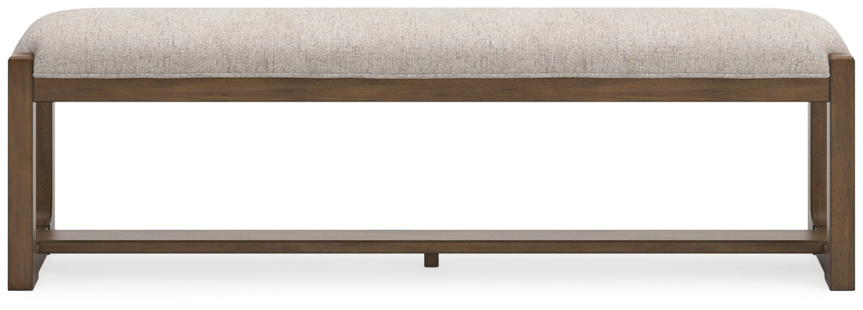 Cabalynn Oatmeal/Light Brown 63" Dining Bench