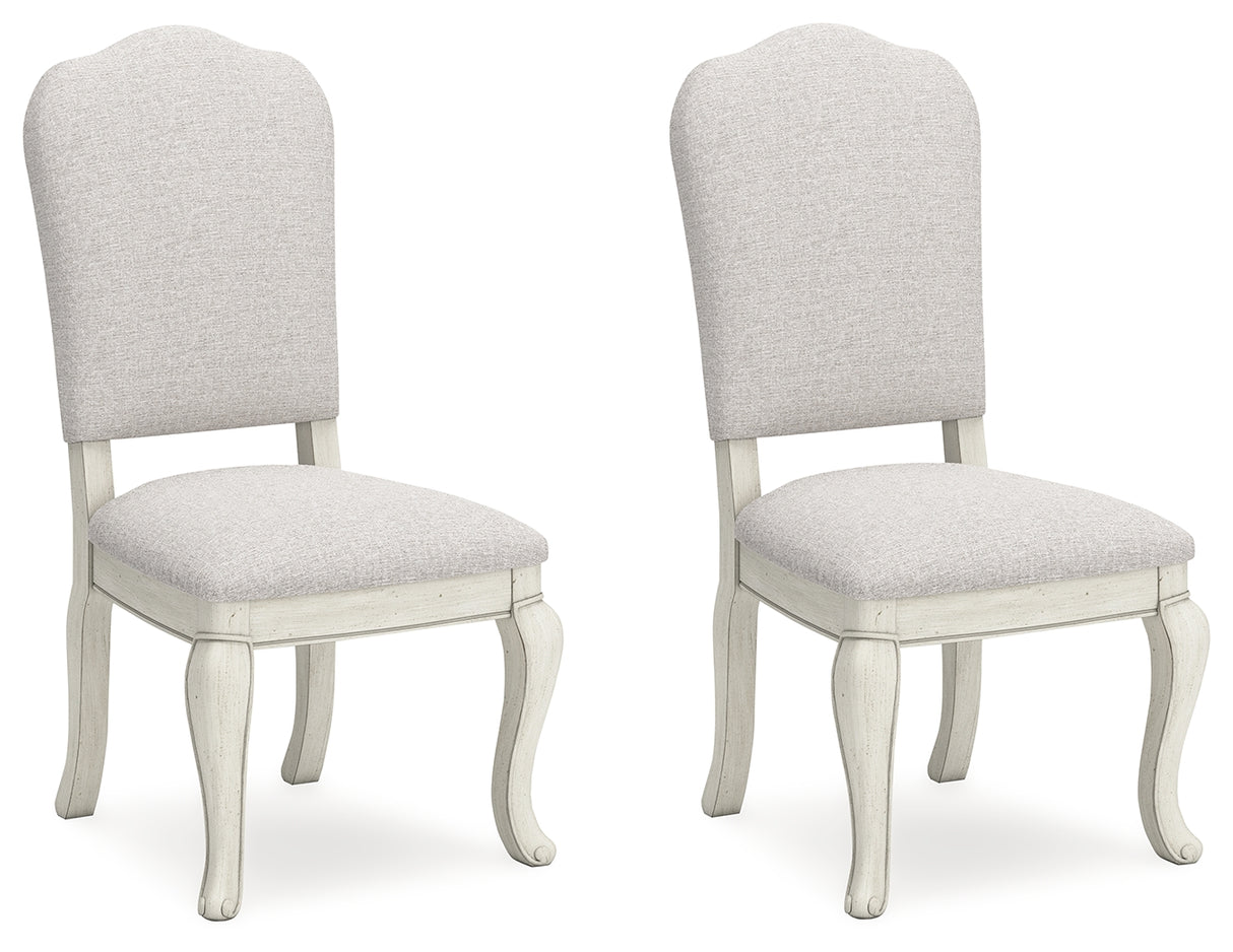 Arlendyne Antique White Dining Chair