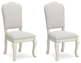 Arlendyne Antique White Dining Chair